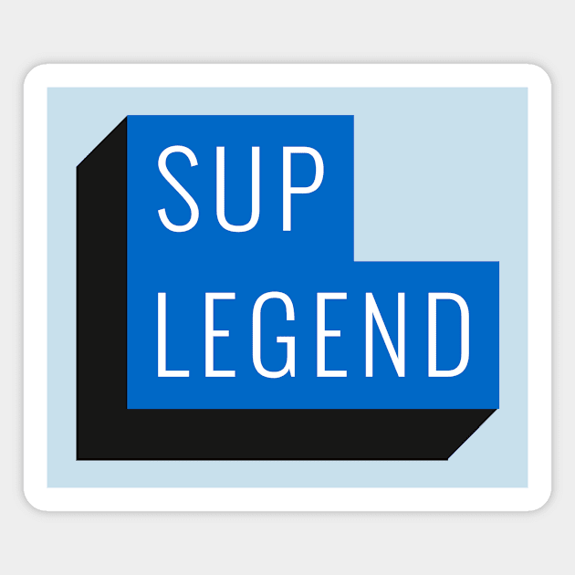 SUP Legend Magnet by SunnyOak